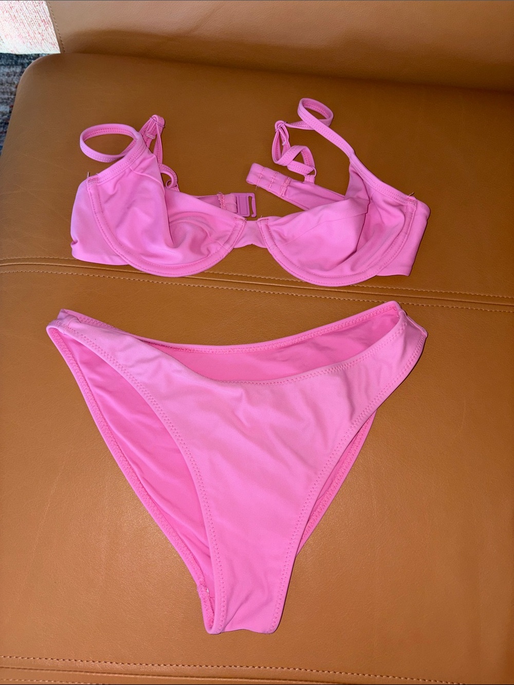 Blackbough Pink Underwire Bikini Set